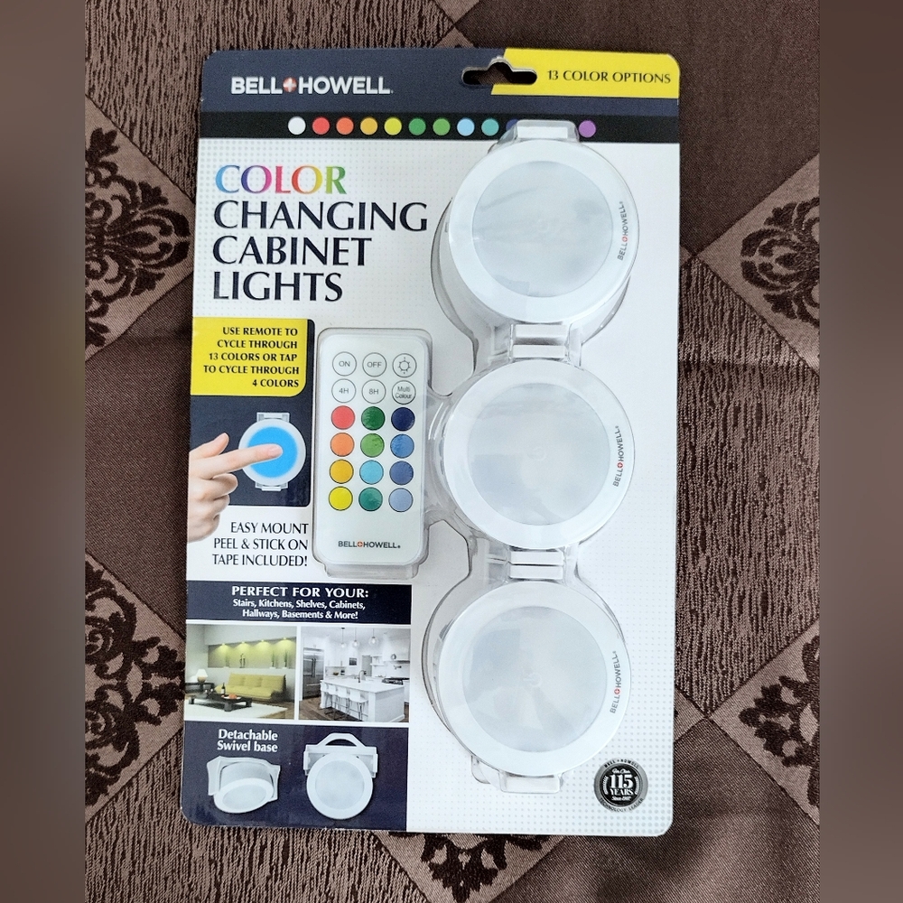 Bell + Howell Color Changing Cabinet Lights